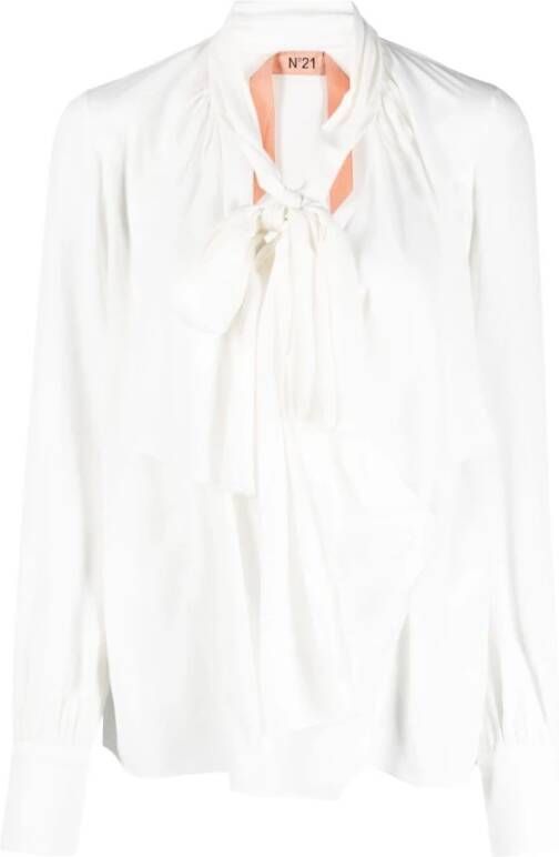 N21 Panna Blouse G081-5111-1102 White Dames