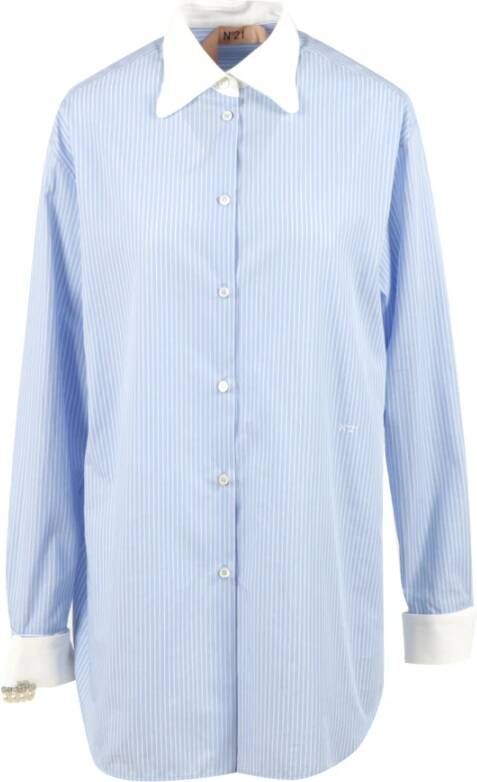 N21 Shirt Blauw Dames