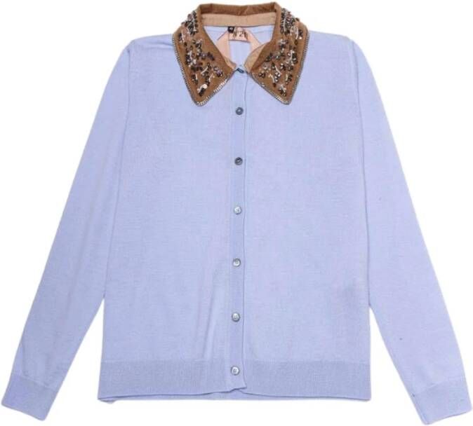 N21 Shirt Purple Dames