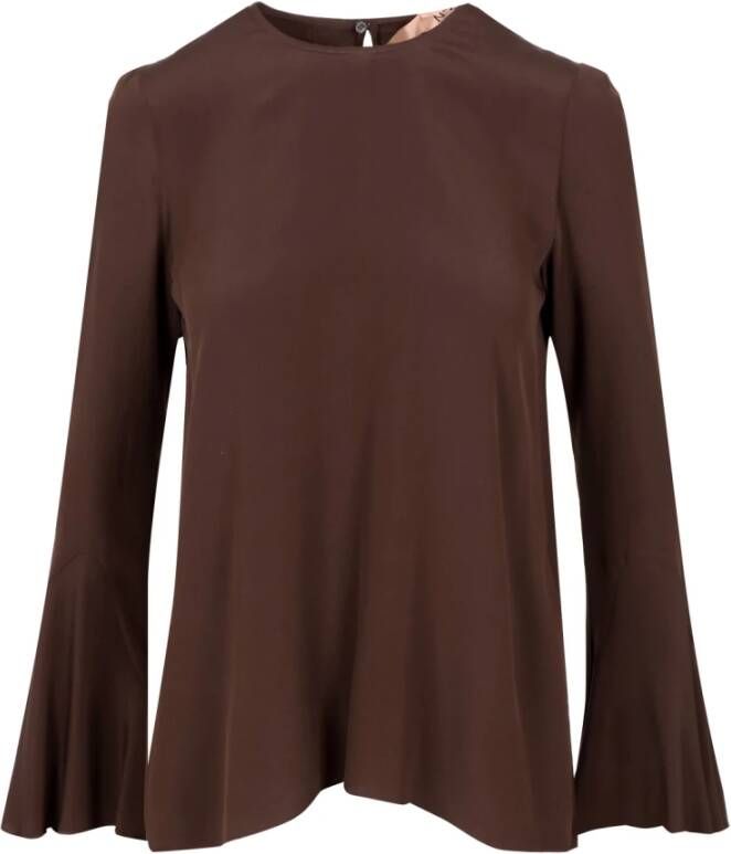 N21 N°21 Shirts Bruin Dames