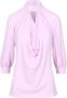 N21 Zijden Strik Shirt Purple Dames - Thumbnail 1