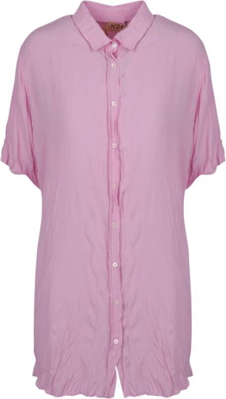 N21 Shirts Roze Dames