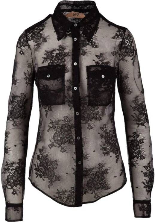 N21 Shirts Zwart Dames