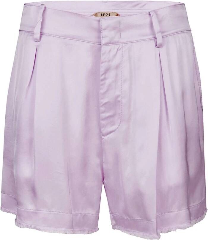 N21 Short Shorts Purple Dames