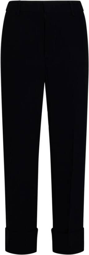N21 Slim-fit Trousers Zwart Dames