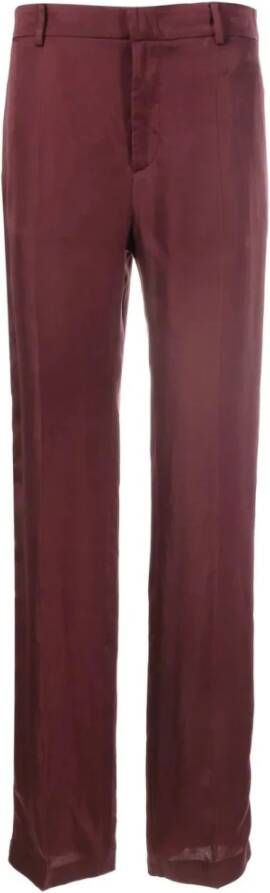 N21 Straight Trousers Rood Dames