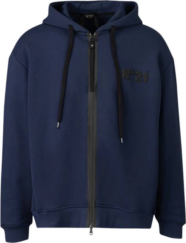 N21 Casual Sweatshirt voor dagelijks gebruik Blue Heren