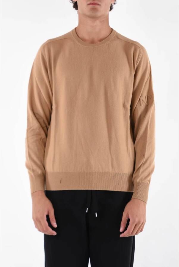 N21 Stijlvolle Sweatshirts en Hoodies Brown Heren