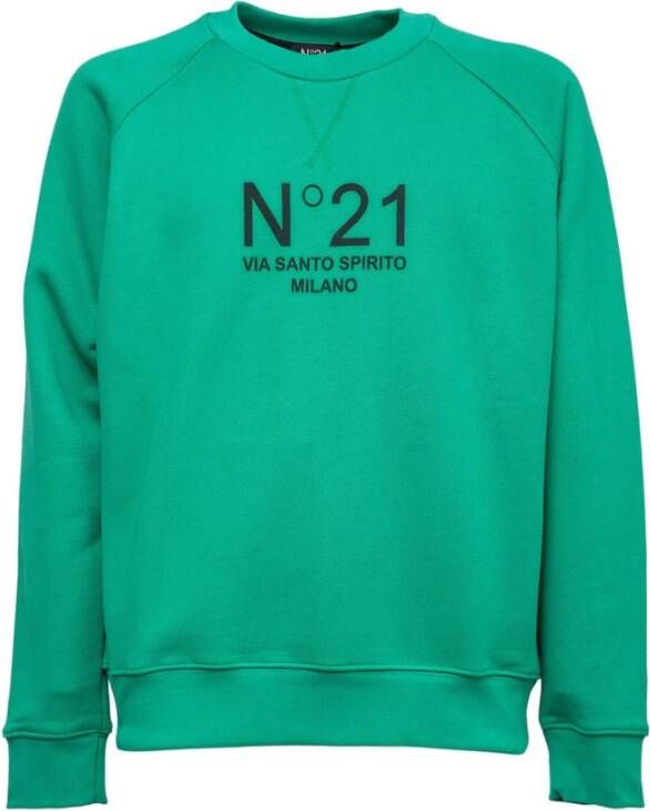 N21 Sweatshirts Groen Heren