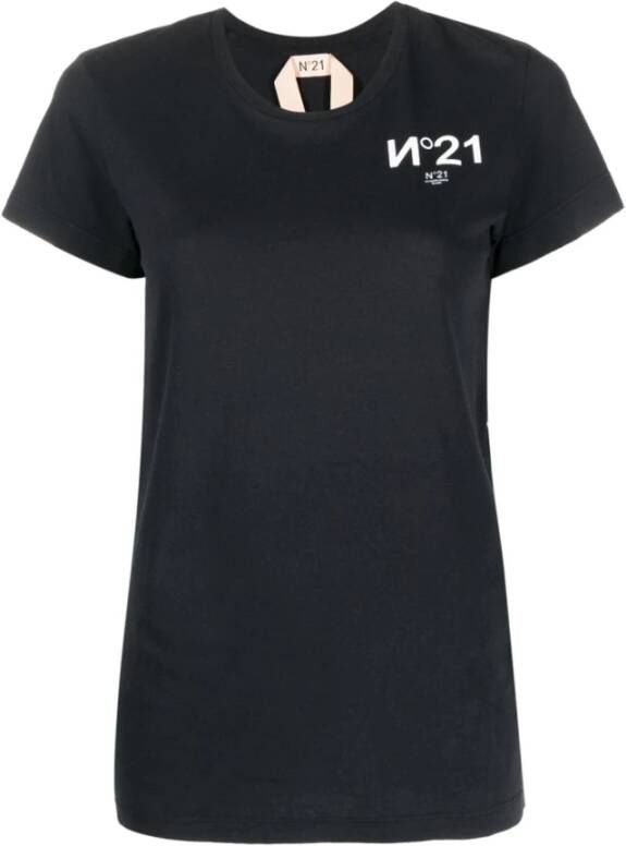 N21 T-Shirts Zwart Dames