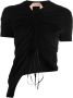 N21 T-Shirts Zwart Dames - Thumbnail 1