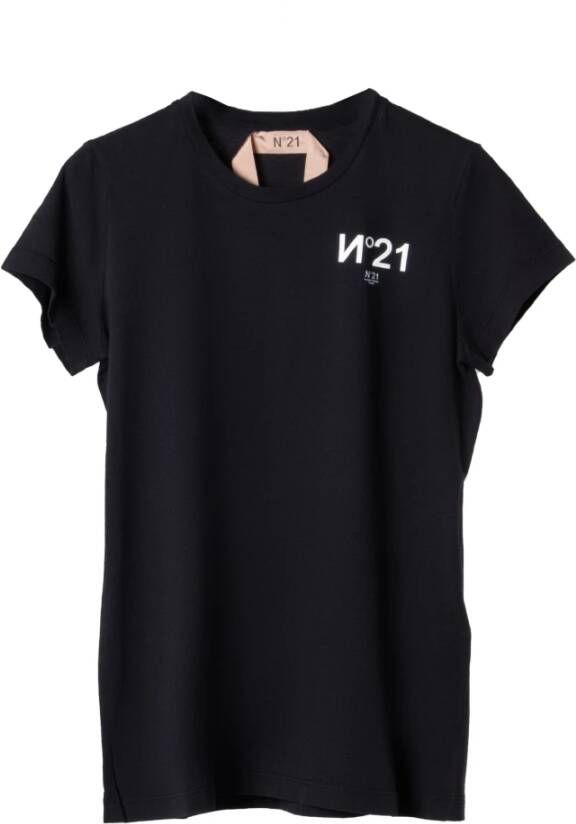 N21 T-shirts Zwart Dames