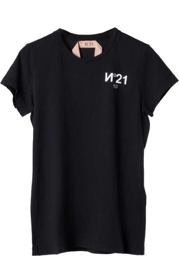 N21 T-Shirts Zwart Dames