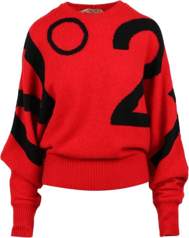 N21 Trui Rood Dames