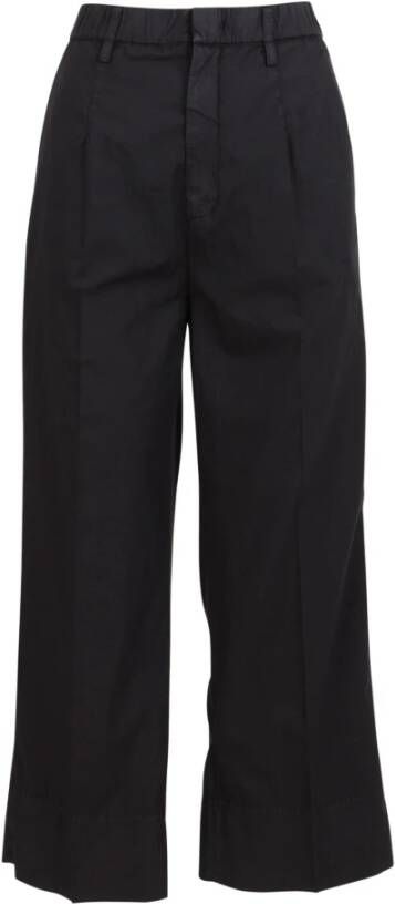 N21 Wijzig been uitlopende broek Zwart Dames