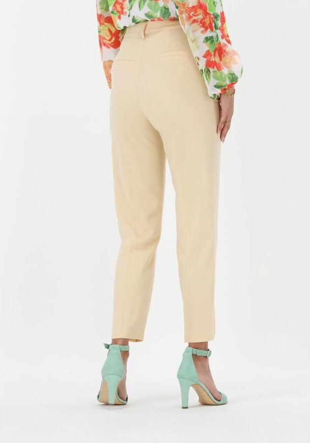 NA-KD Dames Broeken Cropped Suit Pants Beige - Foto 3