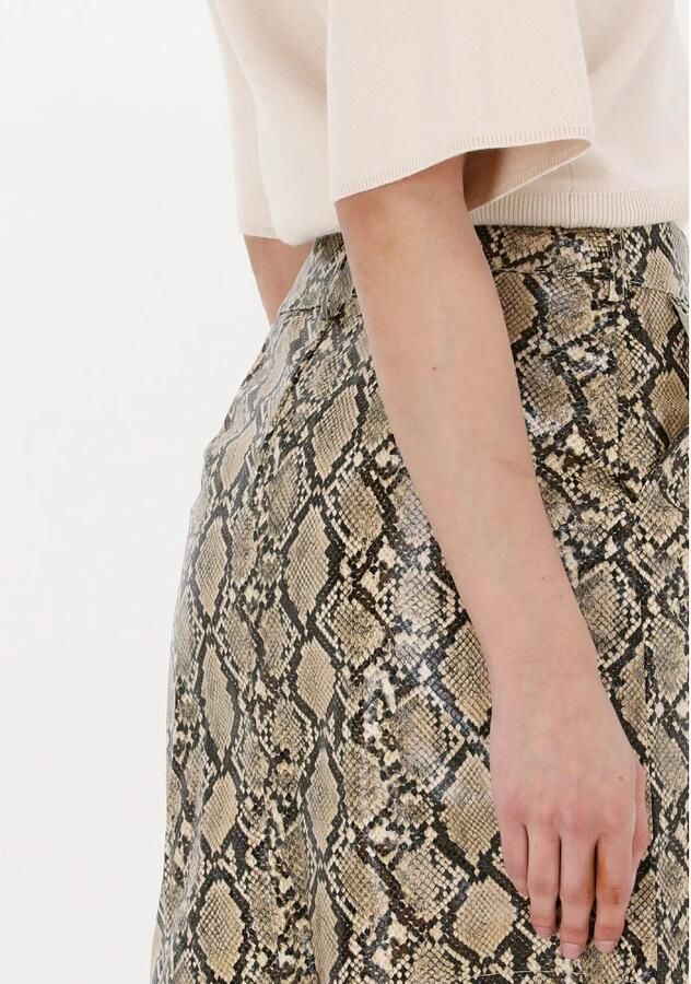 NA-KD Bruine Pu Mini Rok Multicolor Dames - Foto 2