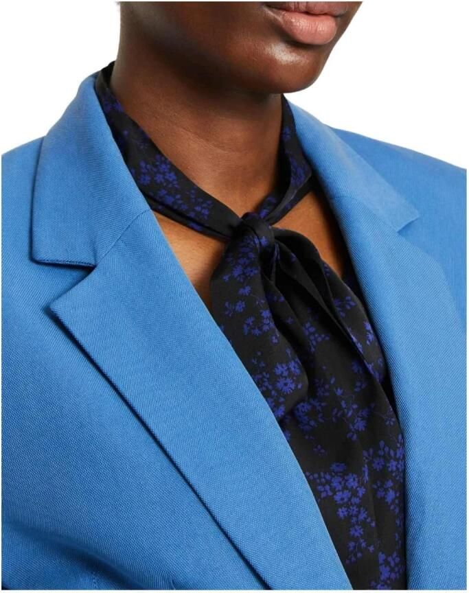 Naf Formal Blazerjas Blauw Dames