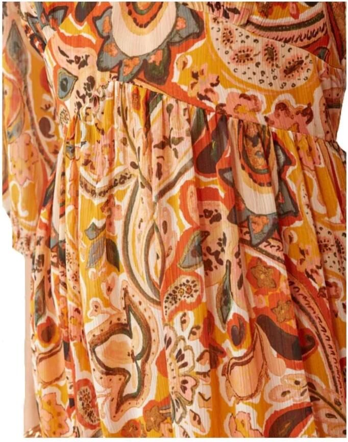 Naf Ksahara -jurk Orange Dames