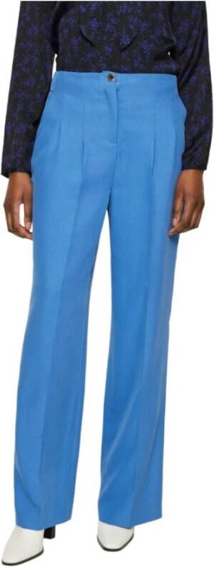 Naf Tapered Trousers Blauw Dames