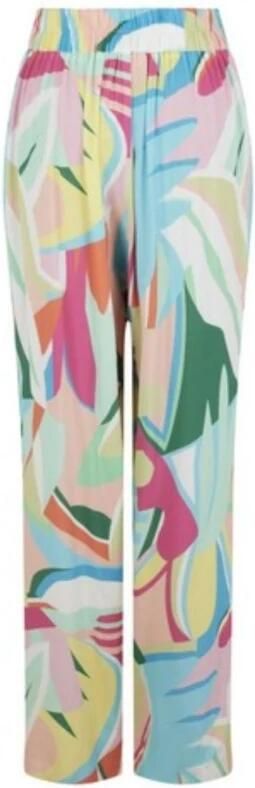 Naf Wide Trousers Meerkleurig Dames - Foto 2