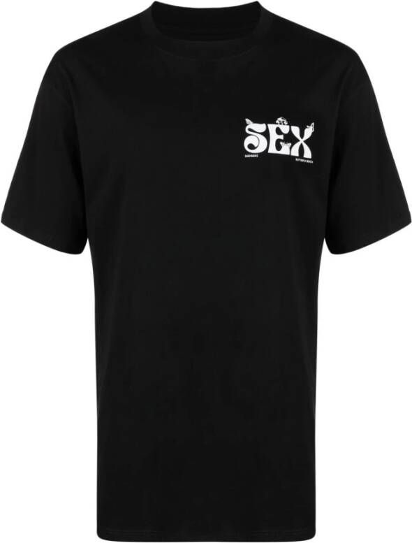 Nahmias T-Shirts Zwart Heren