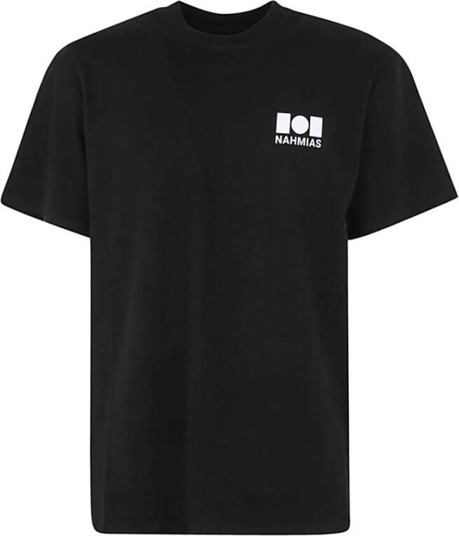 Nahmias T-Shirts Zwart Heren