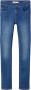 Name it KIDS skinny jeans NKFPOLLY stonewashed Blauw Meisjes Denim (duurzaam) 134 - Thumbnail 4
