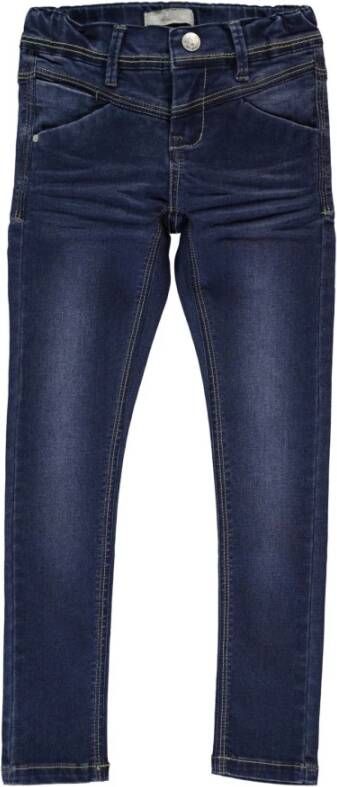 name it Kids nitSUS Indigo K Skinny DNM Pant Noo: Dark Blue Denim | Freewear Jeans Blauw Dames