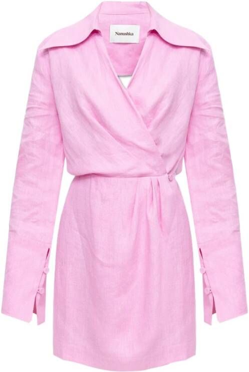Nanushka Feestjurken Roze Dames