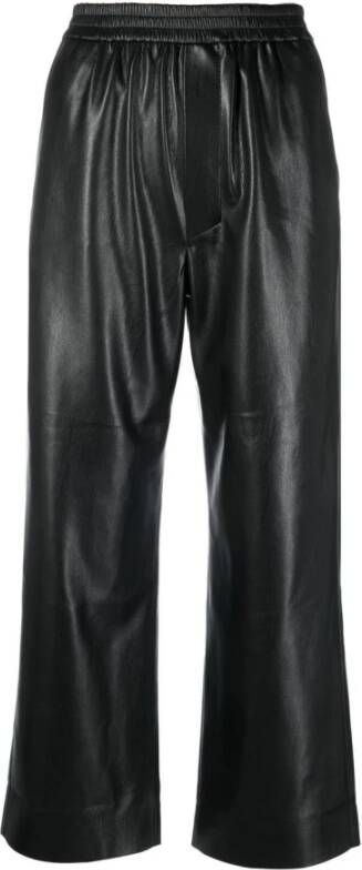 Nanushka Leather Trousers Zwart Dames