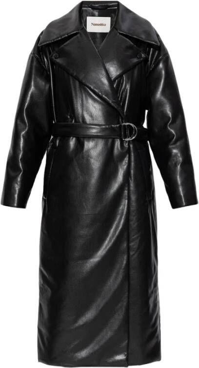 Nanushka Liano coat Zwart Dames