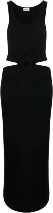 Nanushka Zwarte jurken Black Dames