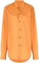 Nanushka Oranje Poplin oversized shirt Oranje Dames - Thumbnail 1
