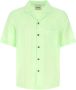 Nanushka Pastel Green Modal Blend Shirt Groen Heren - Thumbnail 1