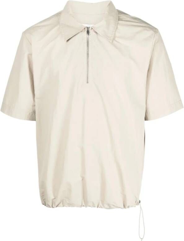Nanushka Polo Shirt Beige Heren