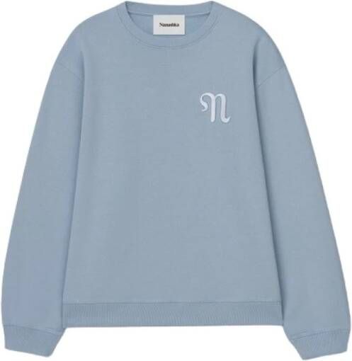 Nanushka Sweatshirt Blauw Dames