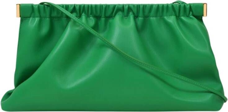 Nanushka The Bar Clutch Bag Green Dames