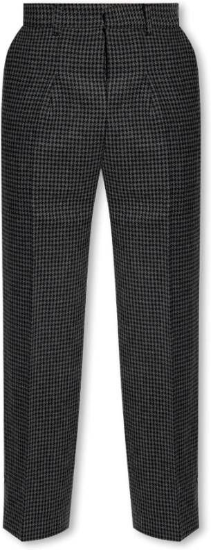 Nanushka Wilco broek met geplooide voorkant Grijs Heren