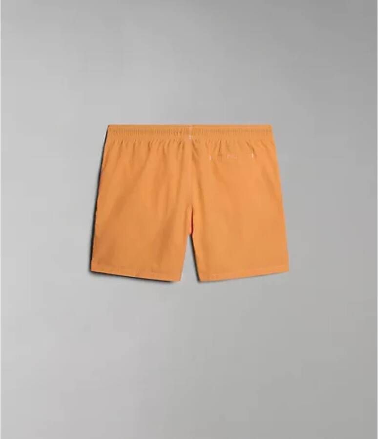 Napapijri Stijlvolle Strandkleding voor Mannen Orange Heren