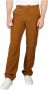 Napapijri Gestreepte katoenen broek met knoop- en ritssluiting Brown Heren - Thumbnail 3