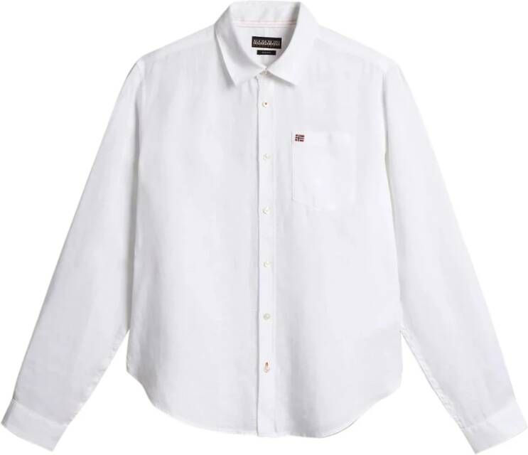 Napapijri Casual Shirts White Heren