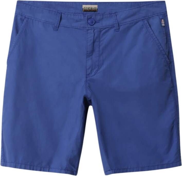 Napapijri Casual Shorts Blauw Heren