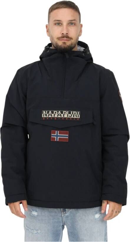 Napapijri Coats Black Zwart Heren
