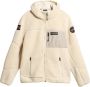 Napapijri Sweatjack met labelpatch model 'YUPIK' - Thumbnail 2