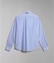 Napapijri Overhemd met lange mouwen en borduursel Blue Heren - Thumbnail 1