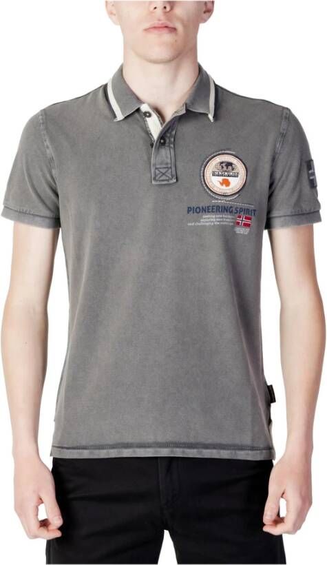 Napapijri Poloshirt Van grijs - Foto 1