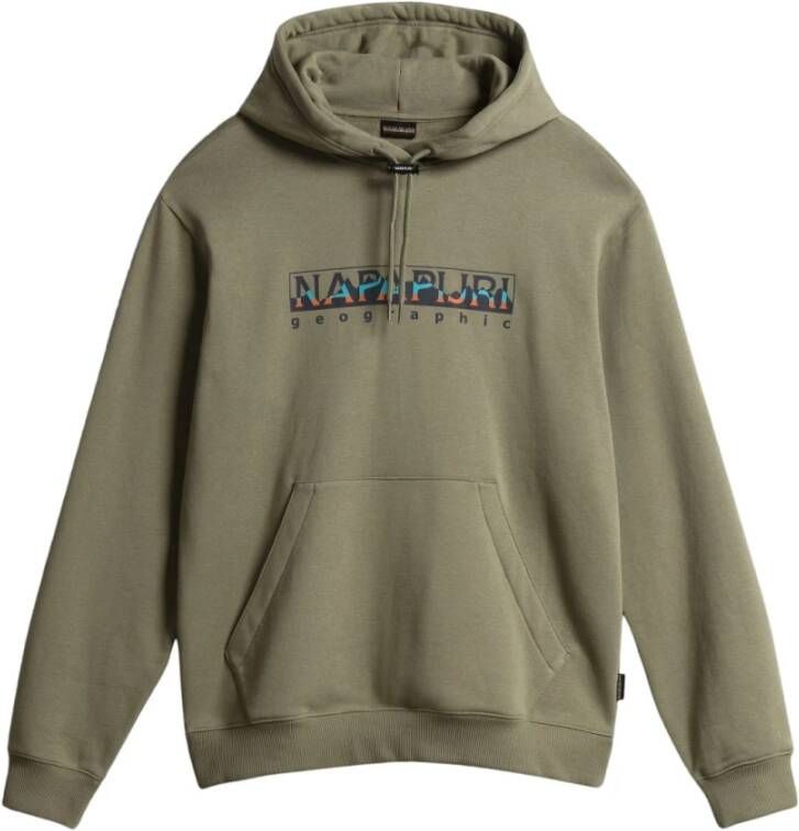 Napapijri Hoodie met logoprint model 'B-Telemark'