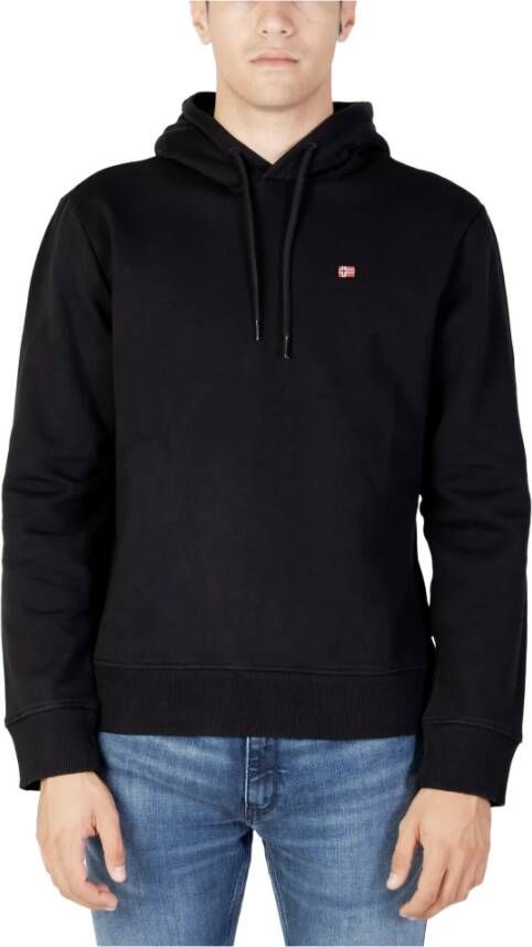 Napapijri Stijlvolle hoodie met iconische details Black Heren - Foto 2