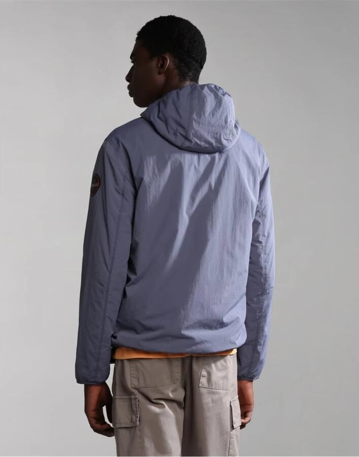 Napapijri Blauwe Grisail Jas met Ritssluiting Blue Heren - Foto 3